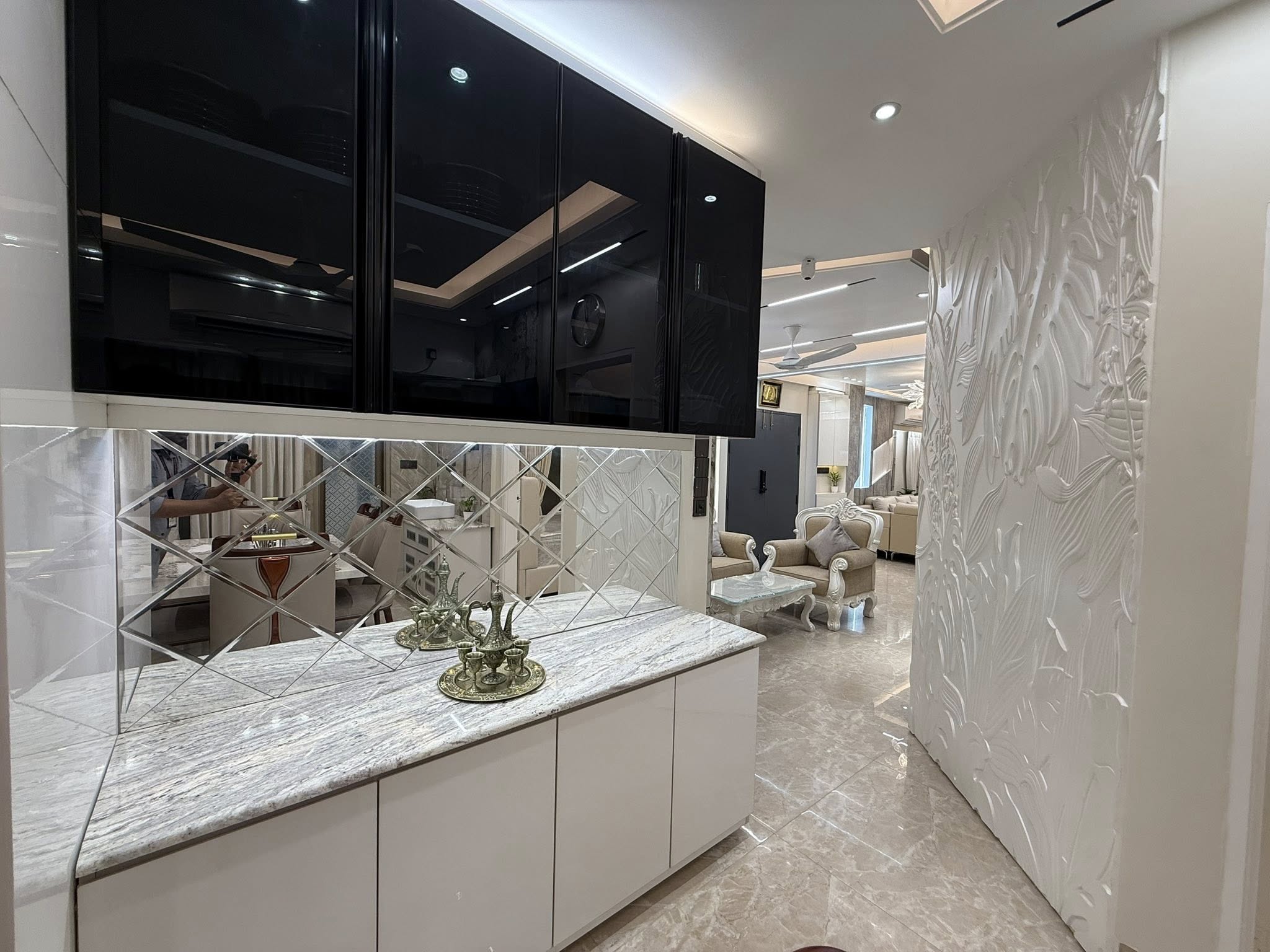 Elegant Crockery Display